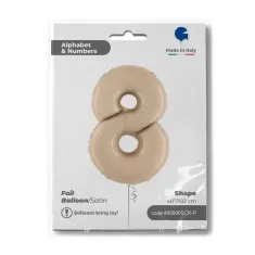 NUMERO 8 SATIN CREAM cm.102