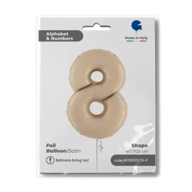 NUMERO 8 SATIN CREAM cm.102