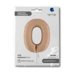 NUMERO 0 SATIN NUDE cm.102