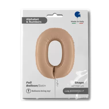 NUMERO 0 SATIN NUDE cm.102