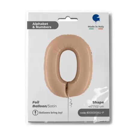 NUMERO 0 SATIN NUDE cm.102