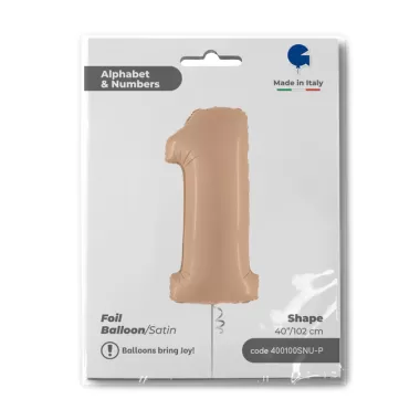 NUMERO 1 SATIN NUDE cm.102