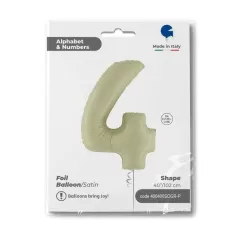 NUMERO 4 VERDE OLIVA cm.102