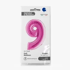 NUMERO 9 FUXIA cm.35