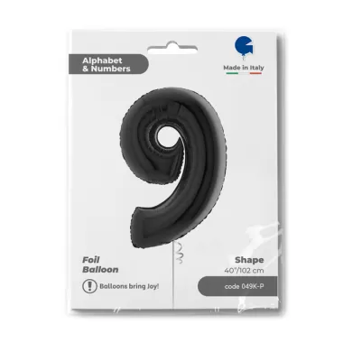 NUMERO 9 NERO cm.102