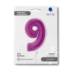 NUMERO 9 VIOLA cm.102