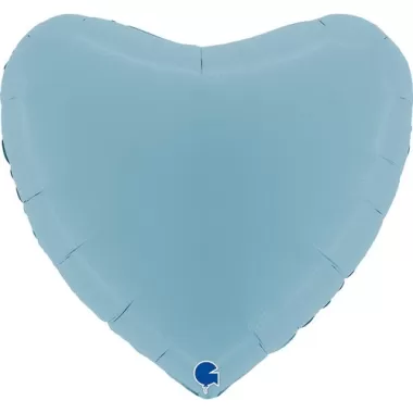 SS 36" CUORE MATTE CELESTE