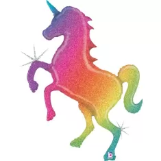 SS UNICORNO GLITTER RAINBOW 2