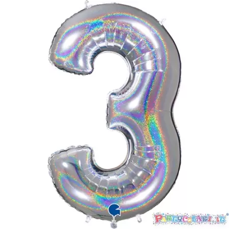 MYLAR 100 ARGENTO HOLO 3