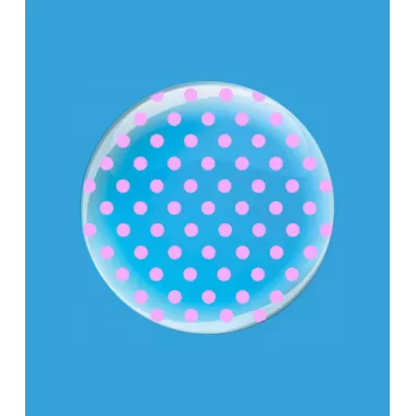 DECO B-LOON 24" POIS ROSA