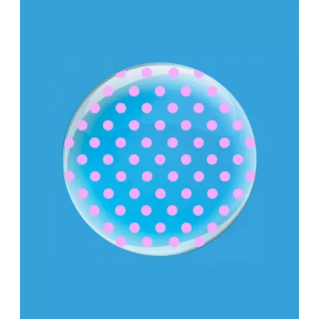 DECO B-LOON 24" POIS ROSA