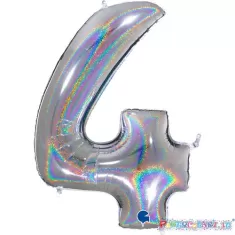 MYLAR 100 ARGENTO HOLO 4