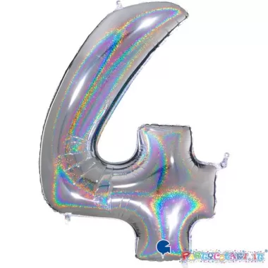 MYLAR 100 ARGENTO HOLO 4