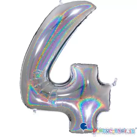 MYLAR 100 ARGENTO HOLO 4