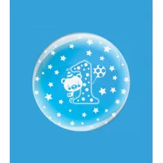 DECO B-LOON 24" 1° COMPLEANNO 2