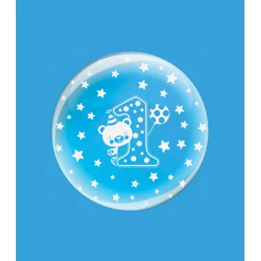 DECO B-LOON 24" 1° COMPLEANNO