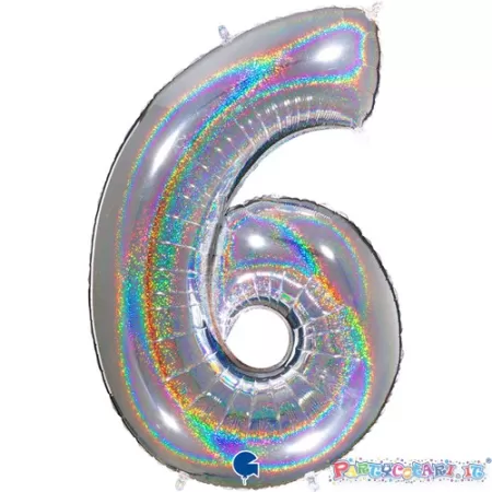 MYLAR 100 ARGENTO HOLO 6