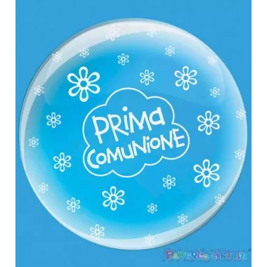 DECO B-LOON 36" PRIMA COMUNIONE ST BIANCA