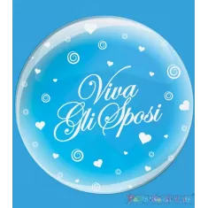 DECO B-LOON 36" VIVA SPOSI ST BIANCA 2