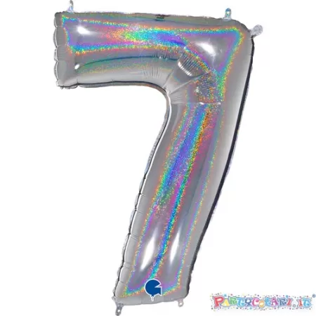 MYLAR 100 ARGENTO HOLO 7