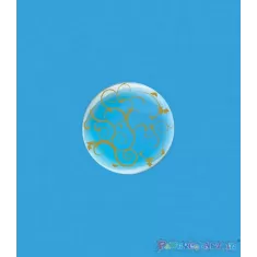 DECO B-LOON 10" FILIGRANA ORO pz.5