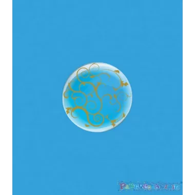 DECO B-LOON 10" FILIGRANA ORO pz.5