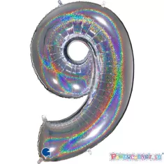 MYLAR 100 ARGENTO HOLO 9