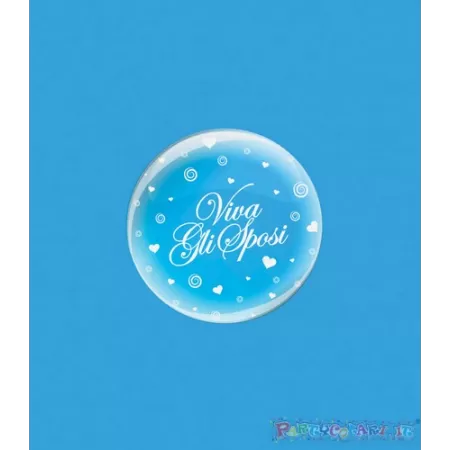 DECO B-LOON 10" VIVA SPOSI pz.5