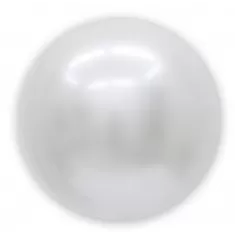 B-LOON 24" CHROME BIANCO PERLA