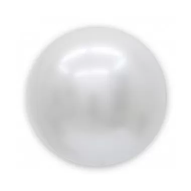 B-LOON 24" CHROME BIANCO PERLA