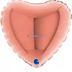 MICRO SHAPE CUORE ROSA GOLD pz.5