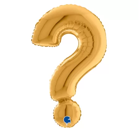 MYLAR 100 ORO PUNTO INTERROGATIVO