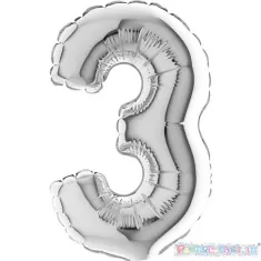 MYLAR 17 ARGENTO  3  pz.5 2