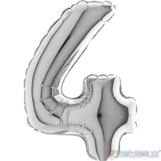MYLAR 17 ARGENTO  4  pz.5 2