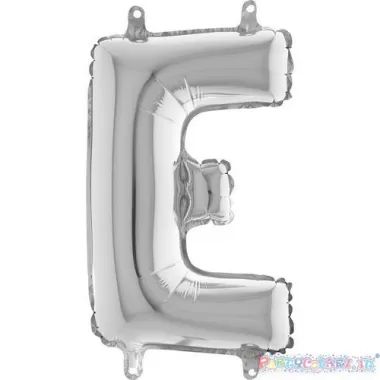 MYLAR 35  SILVER LETTERA  E  pz.3