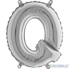 MYLAR 35  SILVER LETTERA  Q  pz.3 2