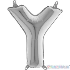 MYLAR 35  SILVER LETTERA  Y  pz.3 2