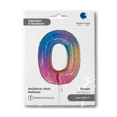 NUMERO 0 RAINBOW cm.102
