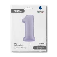 NUMERO 1 LILLA cm.102