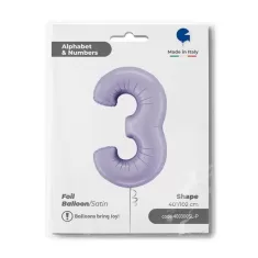 NUMERO 3 LILLA cm.102