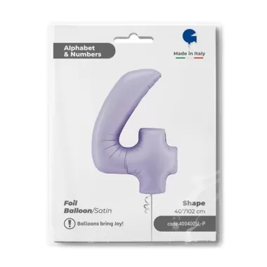 NUMERO 4 LILLA cm.102