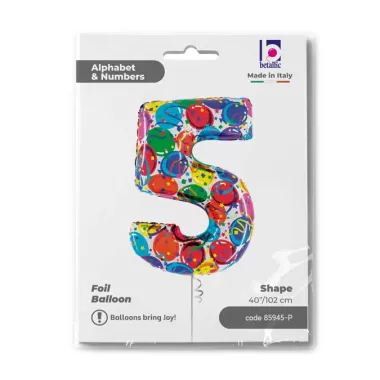 NUMERO 5 PARTY MEGALOON  cm.102