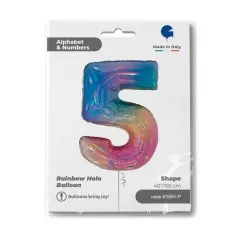 NUMERO 5 RAINBOW cm.102