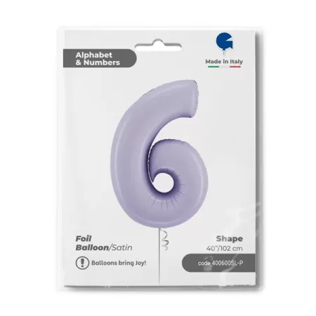 NUMERO 6 LILLA cm.102