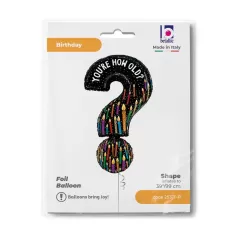 You're How Old Question Mark