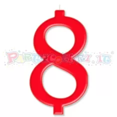 CANDELA cm.7 ROSSO 8