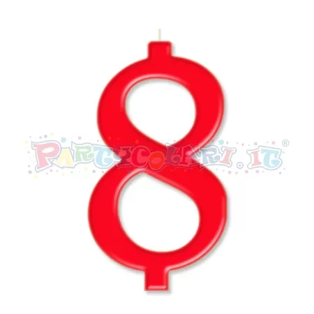 CANDELA cm.7 ROSSO 8