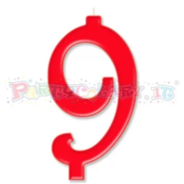 CANDELA cm.7 ROSSO 9