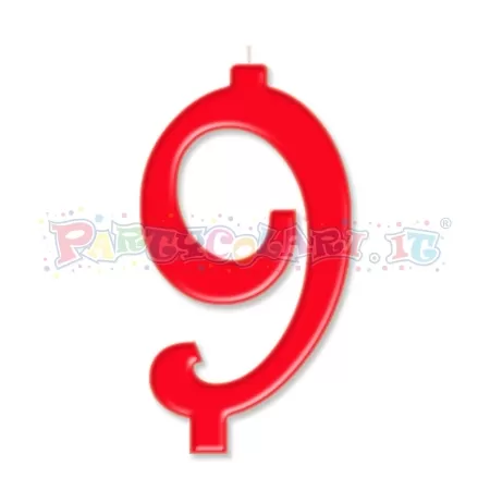 CANDELA cm.7 ROSSO 9