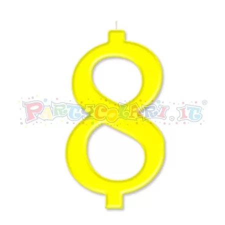 CANDELA cm.7 GIALLO 8